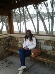 Waiting for the bus